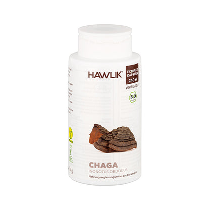 HAWLIK Bio Chaga Extrakt Kapseln