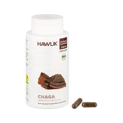 HAWLIK Bio Chaga Extrakt Kapseln