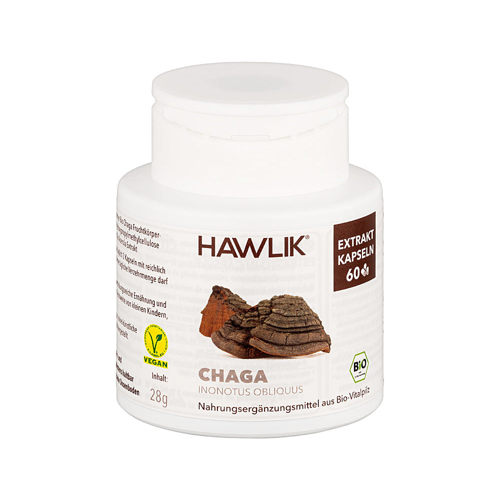 HAWLIK Bio Chaga Extrakt Kapseln