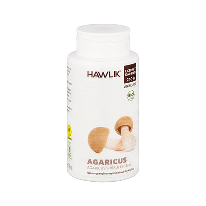 HAWLIK Bio Agaricus Extrakt Kapseln