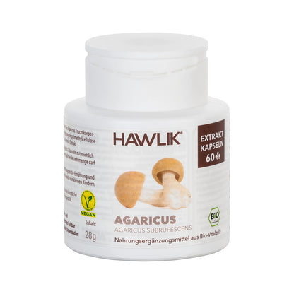 HAWLIK Bio Agaricus Extrakt Kapseln