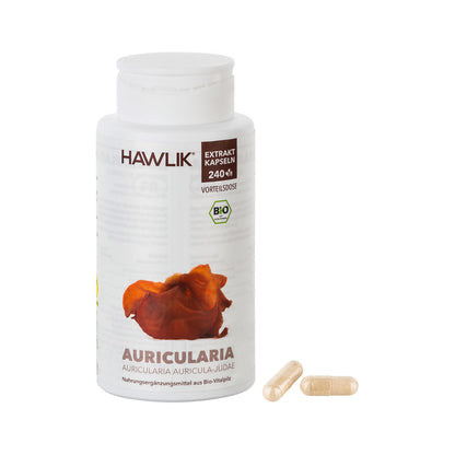 HAWLIK Bio Auricularia Extrakt Kapseln