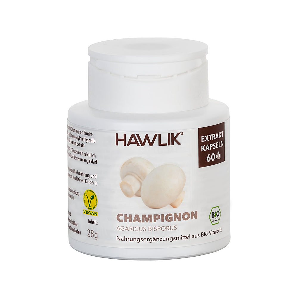 HAWLIK Bio Champignon Extrakt Kapseln