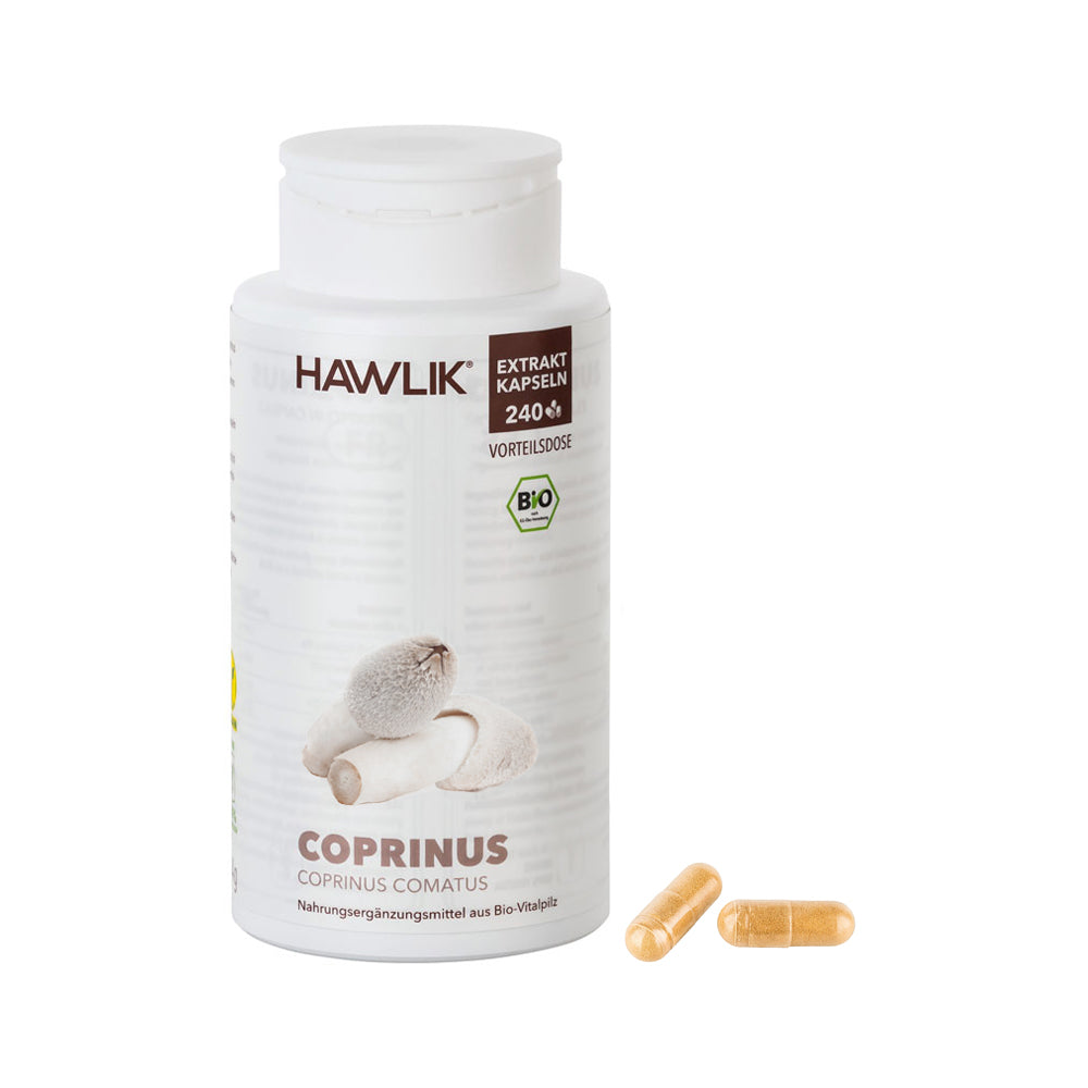 HAWLIK Bio Coprinus Extrakt Kapseln