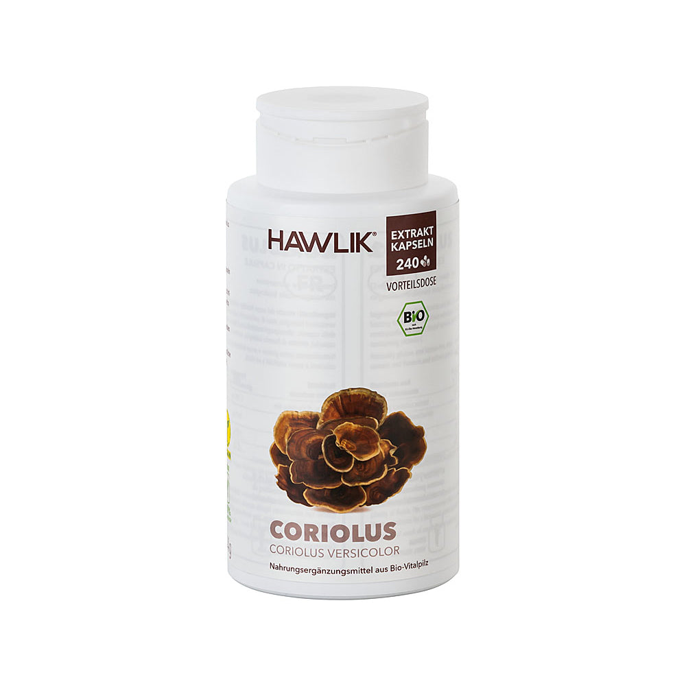 HAWLIK Bio Coriolus Extrakt Kapseln