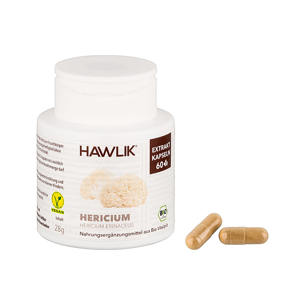 HAWLIK Bio Hericium Extrakt Kapseln