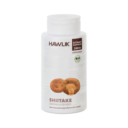 HAWLIK Bio Shiitake Extrakt Kapseln