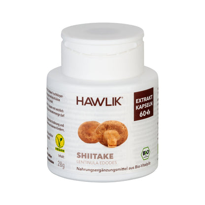 HAWLIK Bio Shiitake Extrakt Kapseln