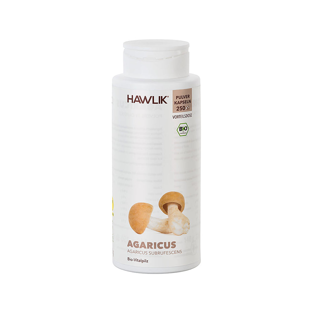 HAWLIK Bio Agaricus Pulver Kapseln