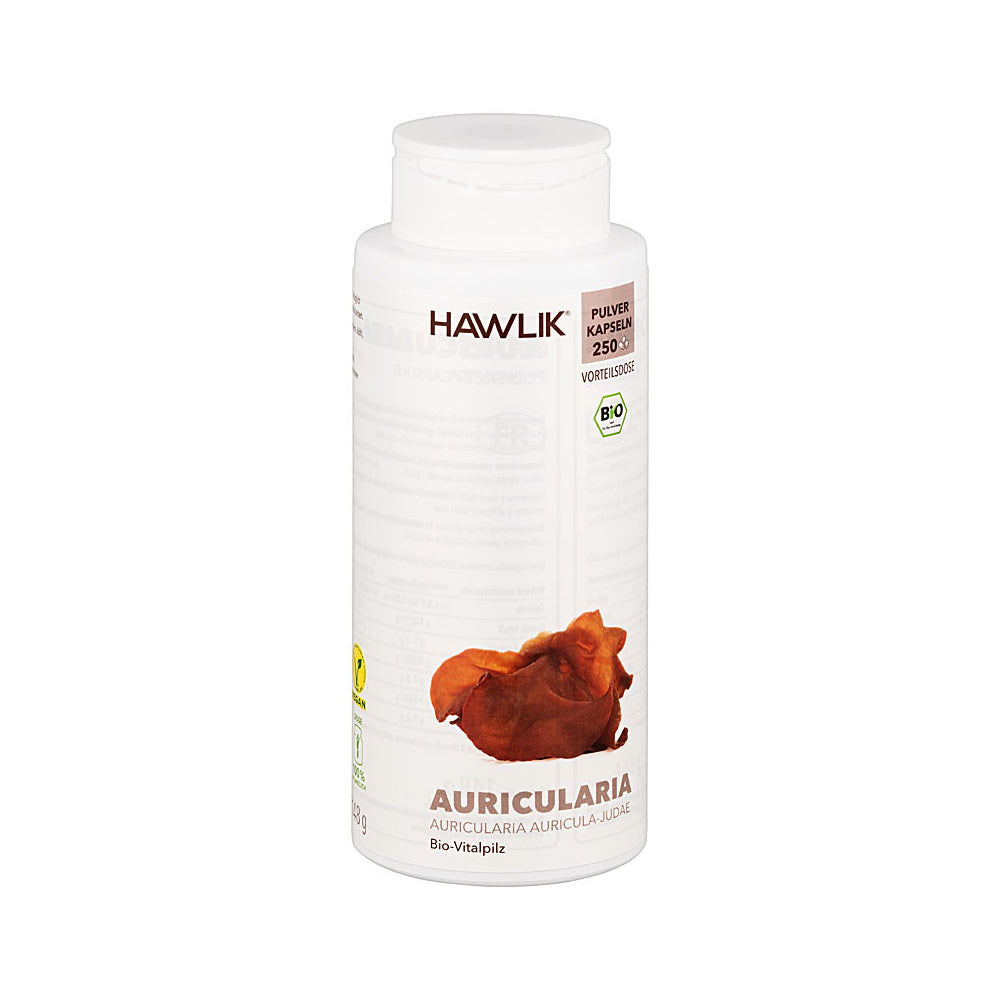 HAWLIK Bio Auricularia Pulver Kapseln