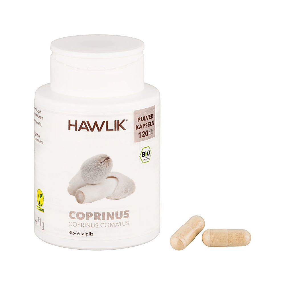 HAWLIK Bio Coprinus Pulver Kapseln