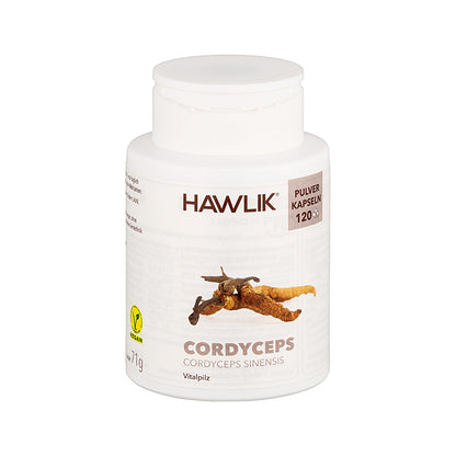 HAWLIK Cordyceps Pulver Kapseln