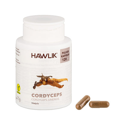 HAWLIK Cordyceps Pulver Kapseln