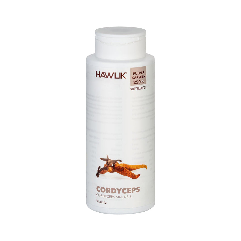 HAWLIK Cordyceps Pulver Kapseln