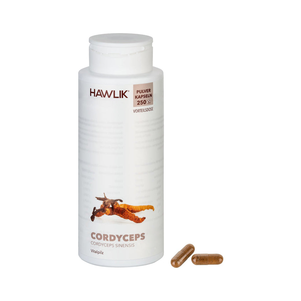 HAWLIK Cordyceps Pulver Kapseln