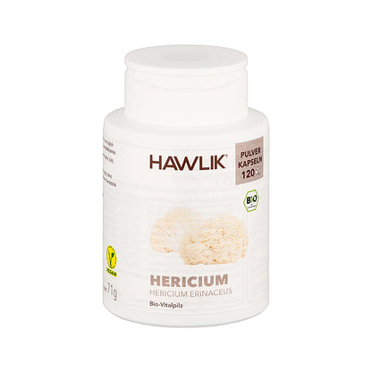 HAWLIK Bio Hericium Pulver Kapseln