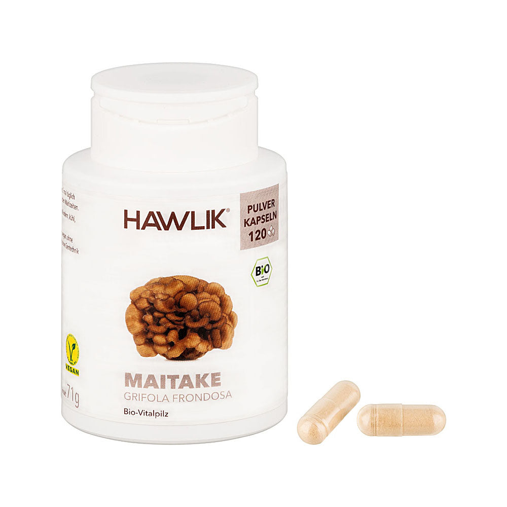 HAWLIK Bio Maitake Pulver Kapseln