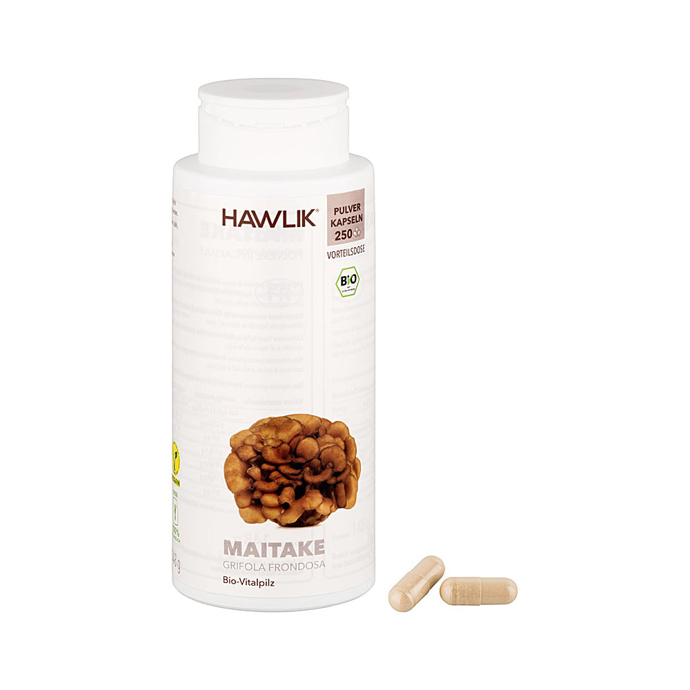 HAWLIK Bio Maitake Pulver Kapseln