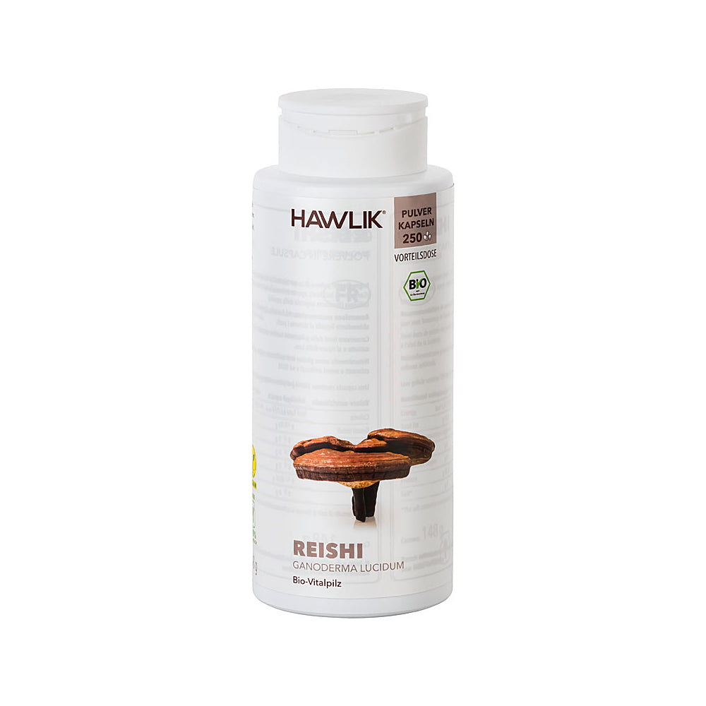 HAWLIK Bio Reishi Pulver Kapseln